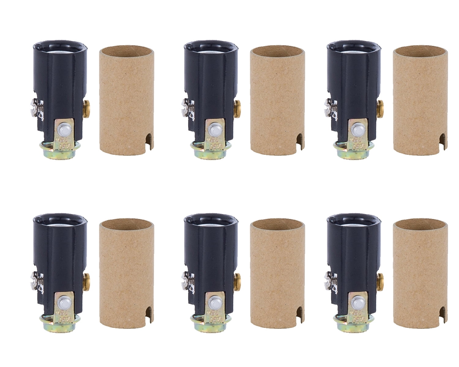 B&P Lamp® Candelabra Base, Candle Socket with 1/8 IP Hickey, 1-1/2 Inch ...