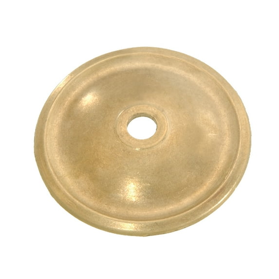 B&P Lamp® Cast Brass Bobesche, 3 3/16" Dia., Unfinished Brass
