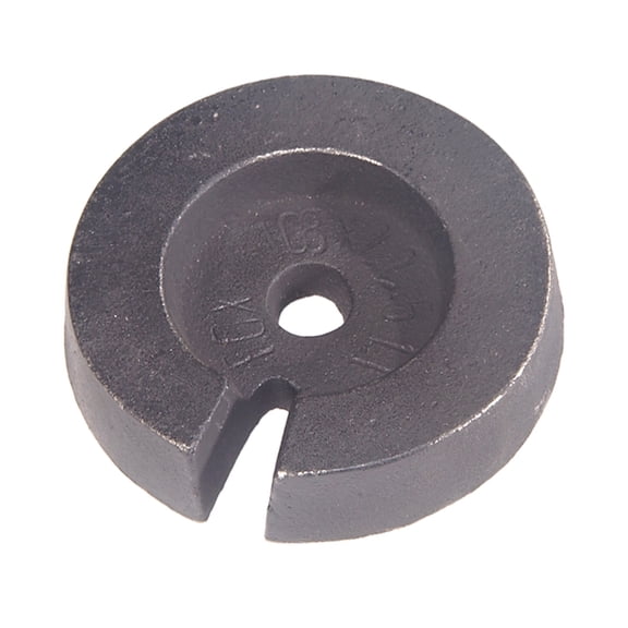 B&P LampĀ® Cast Iron Loader 2 Pound Weight, For Table Lamp Bases Counterweight 4 1/2 Inch Diameter