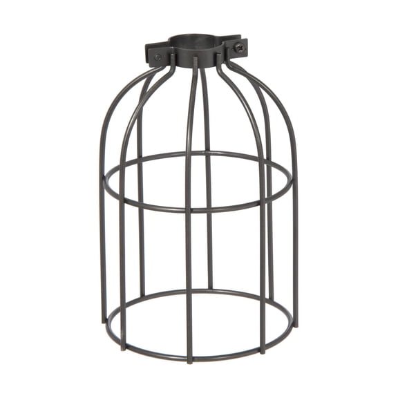 B&P Lamp® Clamp On Bulb Cage, Antique Bronze Finish