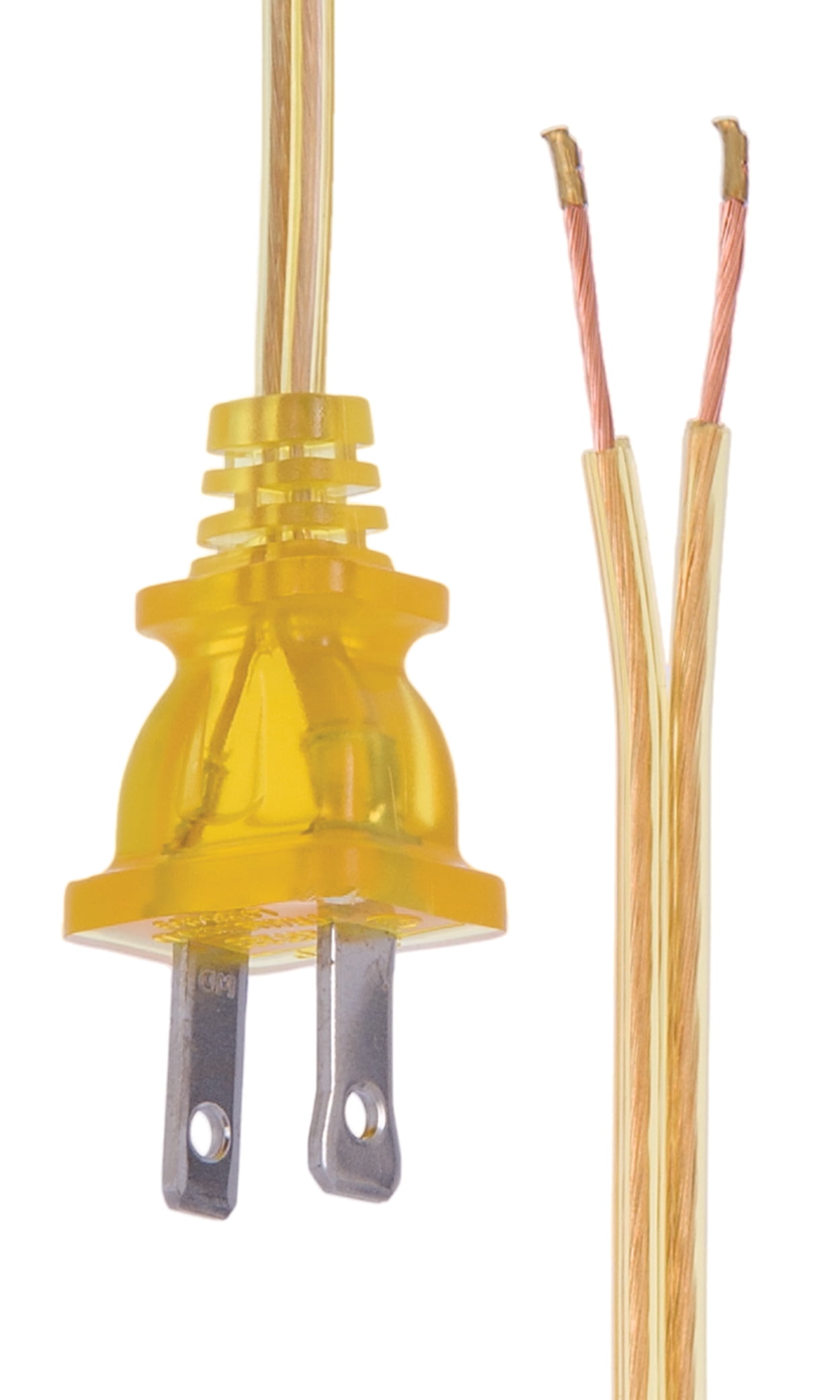 B&P Lamp Antikes Messing-Lampenkabel – 2,4 M, SPT-1, UL-zertifiziert