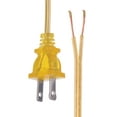 thumbnail image 1 of B&P Lamp® Clear Gold  Lamp Cord, 8 Foot Long SPT-2 Wire, UL Listed, 1 of 5
