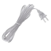 B&P Lamp Clear Silver, 18/2 Plastic Covered Lamp Cord Sets