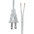 thumbnail image 1 of B&P Lamp® Clear Silver Lamp Cord, 10 Foot Long SPT-1 Wire, UL Listed, 1 of 4