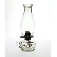 thumbnail image 1 of B&P Lamp® Clear United Hearts Finger Lamp with Antique Brass Hardware (67470CA), 1 of 6