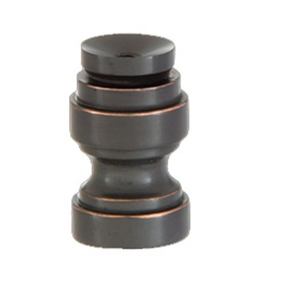 B&P Lamp® Cup Shaped Design, Base Only Finial, Oiled Bronze Finish