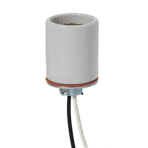 B&P Lamp E26 Heat Resistant Keyless Porcelain Socket with 36 Inch Long Leads