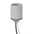 thumbnail image 1 of B&P Lamp E26 Heat Resistant Keyless Porcelain Socket with 9 Inch Long Leads, 1 of 3