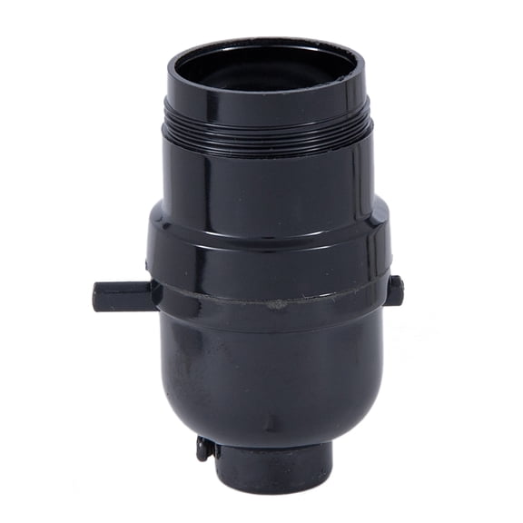 B&P Lamp® E26 Medium Base Phenolic Push-Thru Socket with UNO Threads