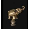 thumbnail image 1 of B&P Lamp® Elephant Brass Finial, 2 1/4 In Ht., 1/4-27 Tap, 1 of 3