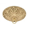thumbnail image 1 of B&P Lamp® Fine, Die Cast Brass Canopy, 5 1/2" Dia., Unfinished Brass, 1 of 2