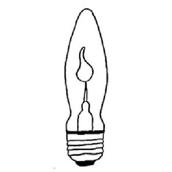 B&P Lamp Flicker Flame Bulb