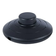 2er-Set Fußschalter Rund – 250V/2A, 125V/3A, Aus Kunststoff, Federbelastet, Für Stehlampen, Ventilatoren & Kleingeräte