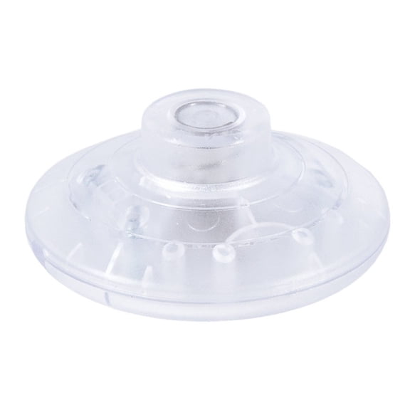 B&P Lamp® Floor Switch with On-Off Push Button (Clear)