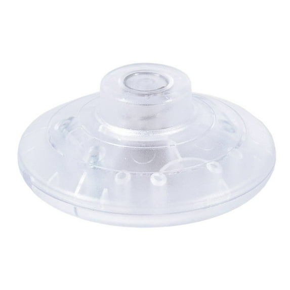 B&P Lamp® Floor Switch with On-Off Push Button (Clear)