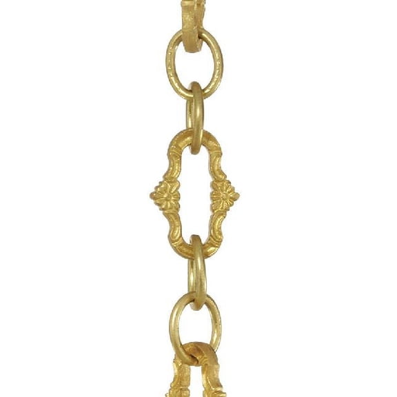 B&P Lamp Floral Pattern Decorative Chain