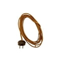 thumbnail image 1 of B&P Lamp® Gold Rayon Cord With Ribbed Plug Set ~10 Ft., 1 of 6