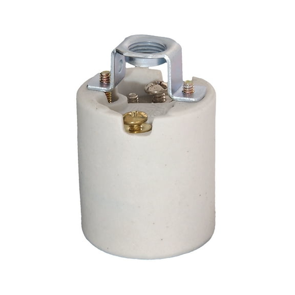 B&P Lamp Heavy Duty Keyless Porcelain Socket (Imported)