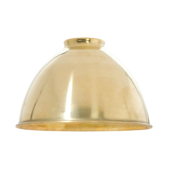 B&P Lamp® Industrial Style Metal Dome Shades (Brass)