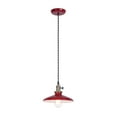 thumbnail image 1 of B&P Lamp® Industrial Style Pendant Fixture (Red), 1 of 2