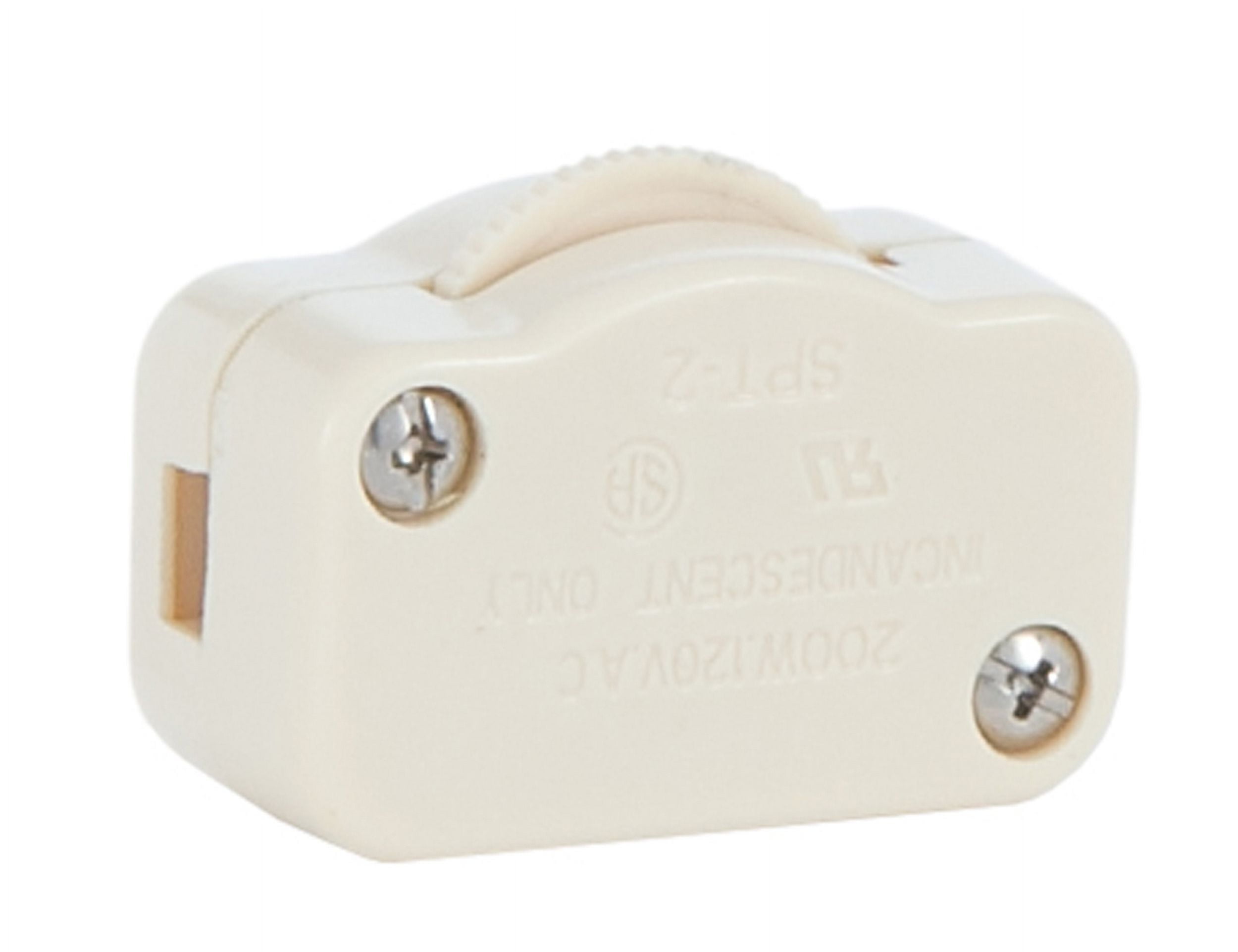 B&P Lamp® Ivory HiLow Inline Brightness Control Switch For 18/2 Spt2