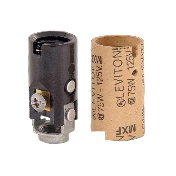 B&P Lamp Keyless Candle Socket