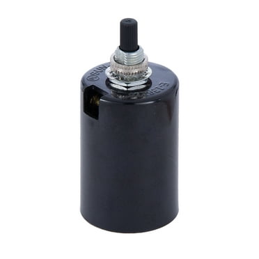 B&P Lamp Medium Base Phenolic Husk Socket with 2 Piece Bottom