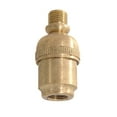 thumbnail image 1 of B&P Lamp® Medium Brass Swivel, 1 5/8" Ht., 1/8F X 1/8M, 1 of 1