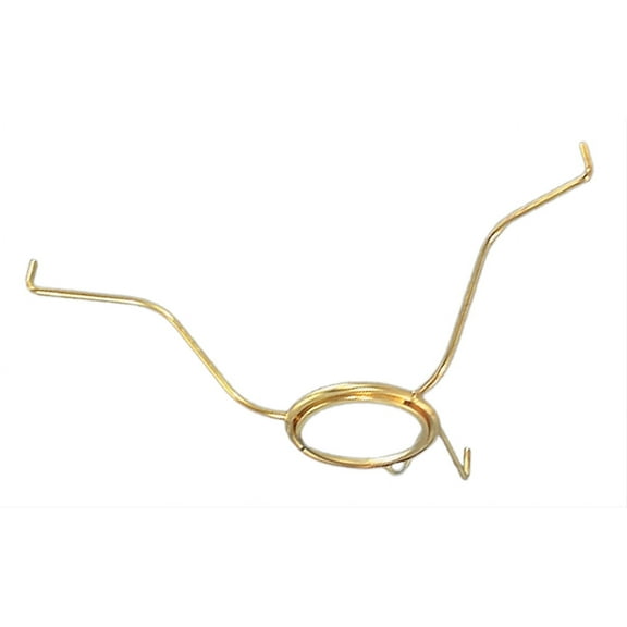 B&P Lamp Mini Tripod Shade Holder For Nutmeg, Brite Finish