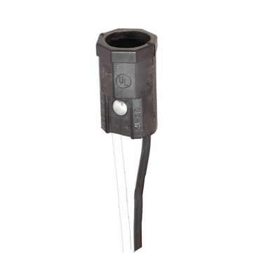 B&P Lamp® Pigtail Candelabra Socket With 6 Leads