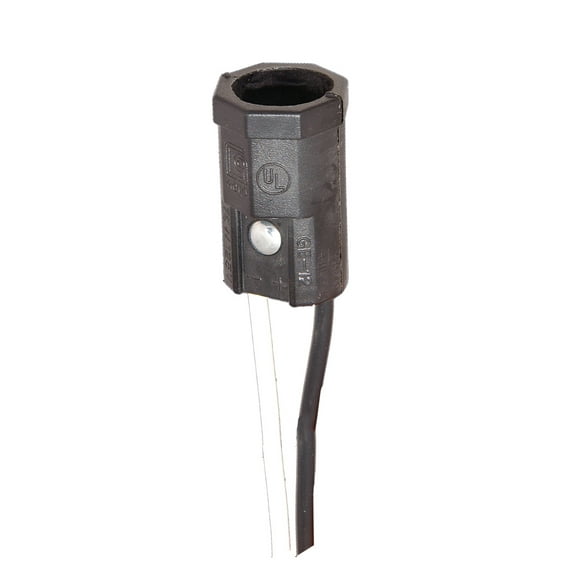 B&P Lamp® Pigtail Candelabra Socket With 6 Leads