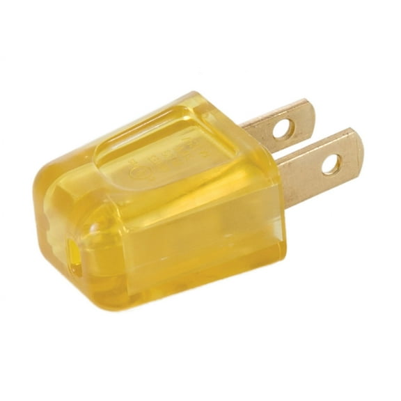 B&P Lamp® Polarized Quick Connect Lamp Plug (SPT-2, Gold)