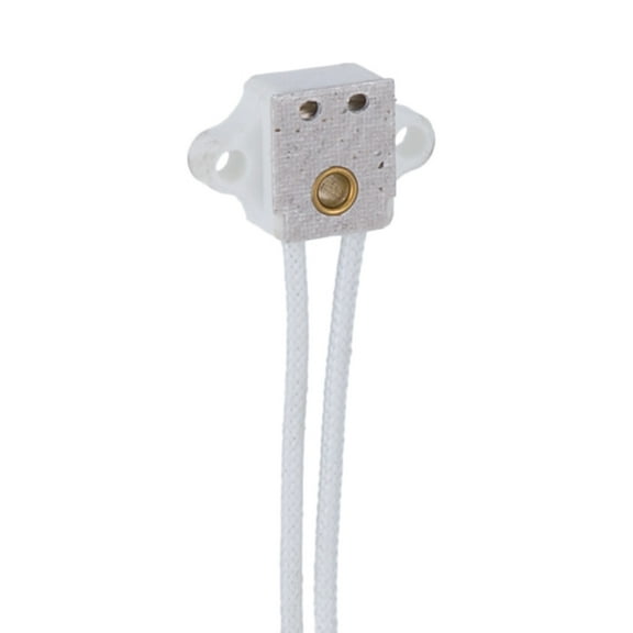 B&P Lamp Porcelain Bi-Pin Halogen Socket