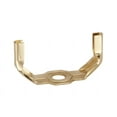 thumbnail image 1 of B&P Lamp® Regular Weight Lamp Shade Harp Holder Base, 1/8IP, Brass Plated Steel, 1 of 5