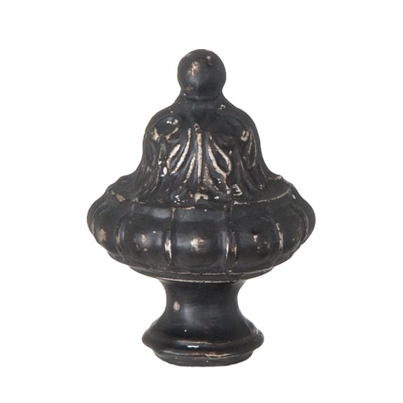 B&P LampĀ® Roman Style Large Lamp Finial, Bronze Color