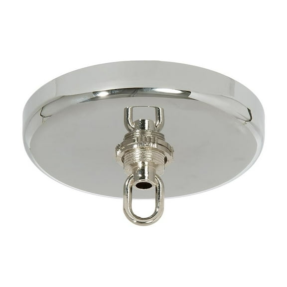 B&P Lamp® Rounded Canopy Kit (Nickel)