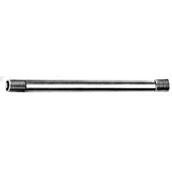 B&P Lamp® Seamless, 1/8 Ip Steel Pipe, 15 1/2" Long