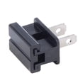thumbnail image 1 of B&P Lamp® Slide On Type Polarized Plug (SPT-2, Black), 1 of 5