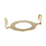 B&P Lamp  Slip Style Shade Harp Holder Base for Plastic Phenolic Sockets with Screw Type Ring
