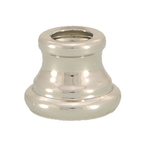 B&P Lamp® Small Brass Neck W/Nickel Finish, 11/16" Ht.