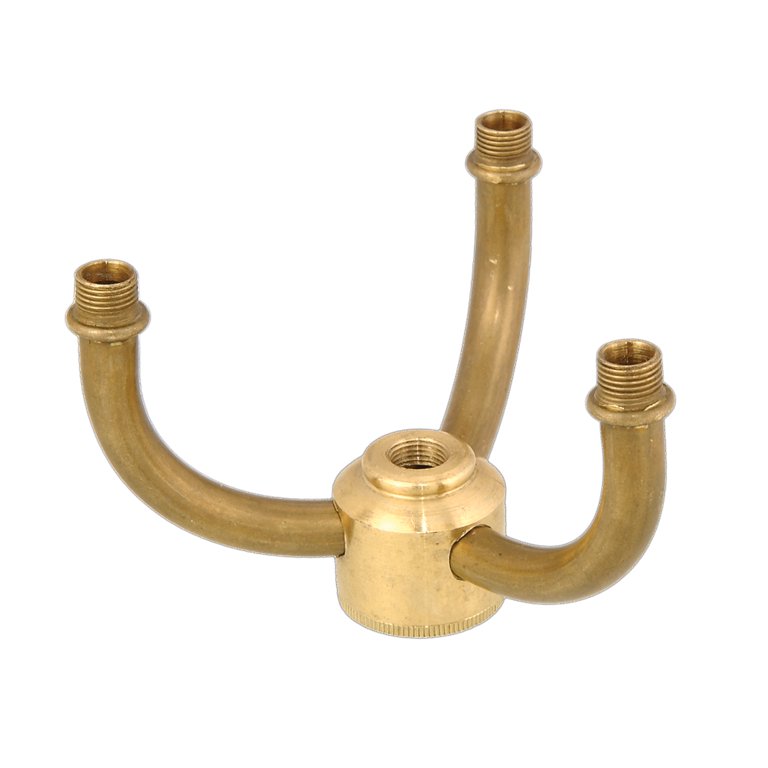 B&P Lamp® Solid Brass 3-Arm Cluster Body - Walmart.com