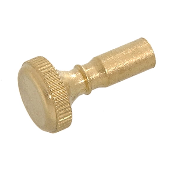 B&P Lamp® Solid Brass Knurled Key, 1" Long