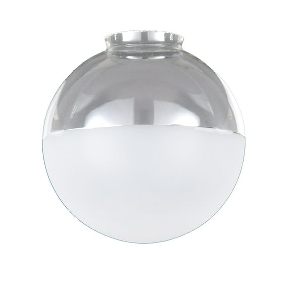 B&P Lamp® Special Half-Frost Industrial Style Pendant Shade (10")