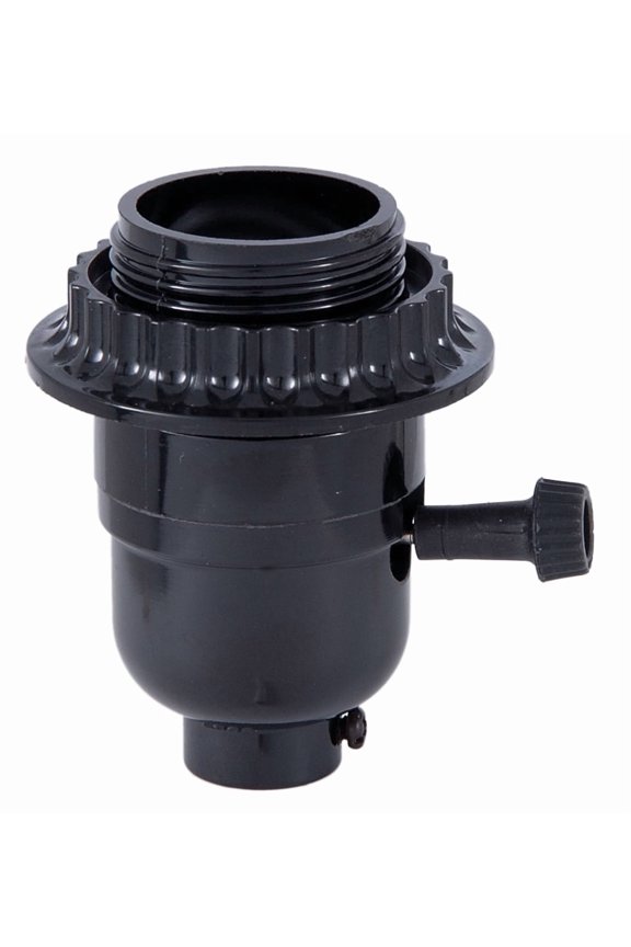 Threaded Shell with Ring Phenolic Socket | Easy to Install Replacement Lamp Socket