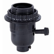 B&P Lamp Threaded Shell with Ring Phenolic Socket | Easy to Install Replacement Lamp Socket