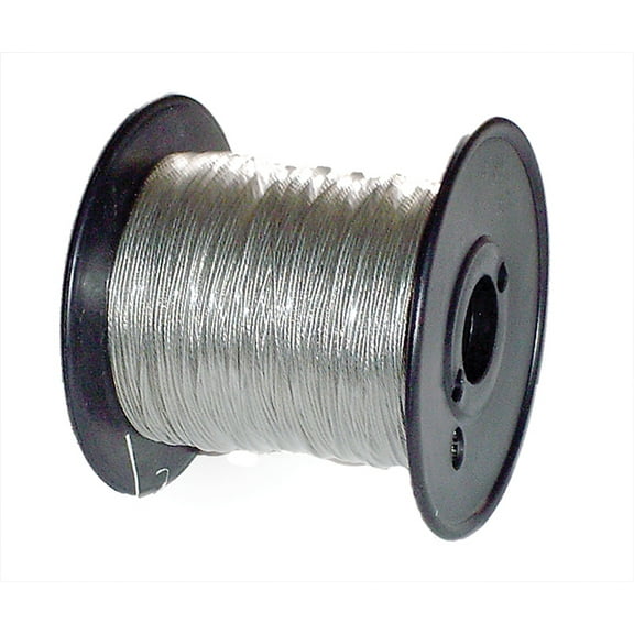 B&P Lamp Tin Plated Copper Ground Wire, 18 Awg, 50 Ft. Length