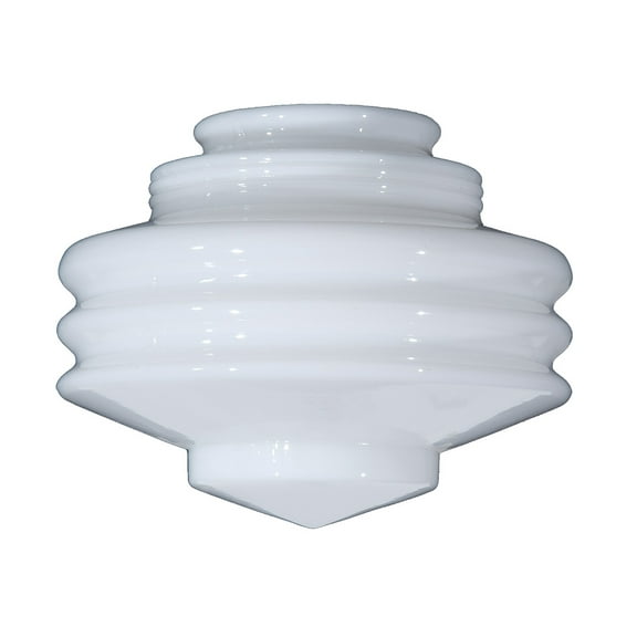 B&P Lamp Usa-Made Art Deco Pendant Shade