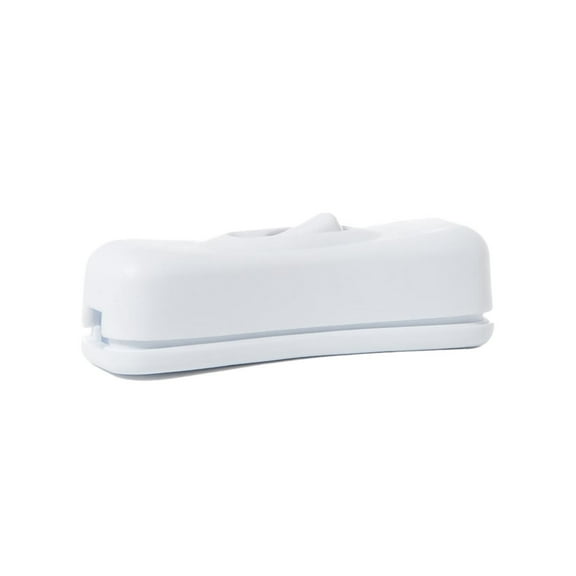 B&P Lamp® White In-Line Peanut-Shaped Toggle Switch