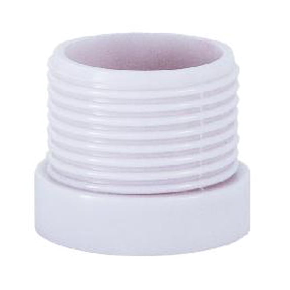 B&P Lamp® White Plastic Threaded Socket Shell