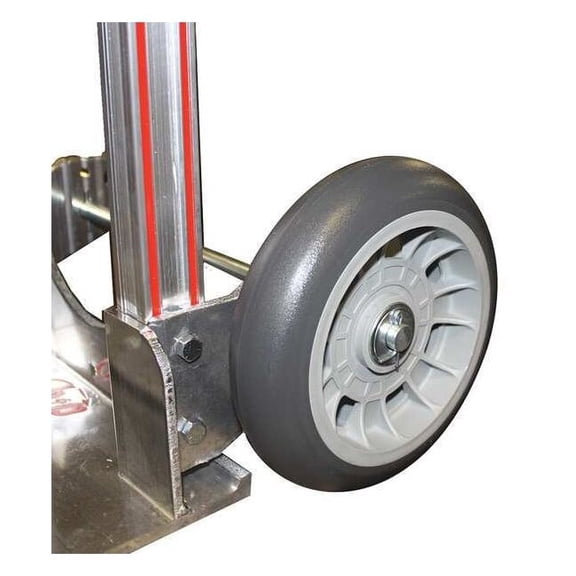 B & P Manufacturing Balloon Cushion Wheel,2 in. Hub,300 lb. 8023-054